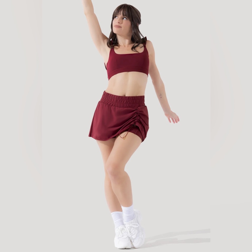 NWT POPFLEX Bungee Superskort™ - Crimson
